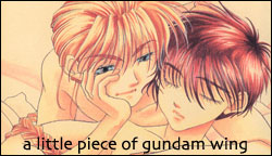A Little Piece of Gundam Wing